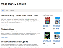Tablet Screenshot of makemoneysecrets.com